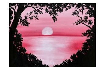 Paint Nite: Ocean Love Silhouette